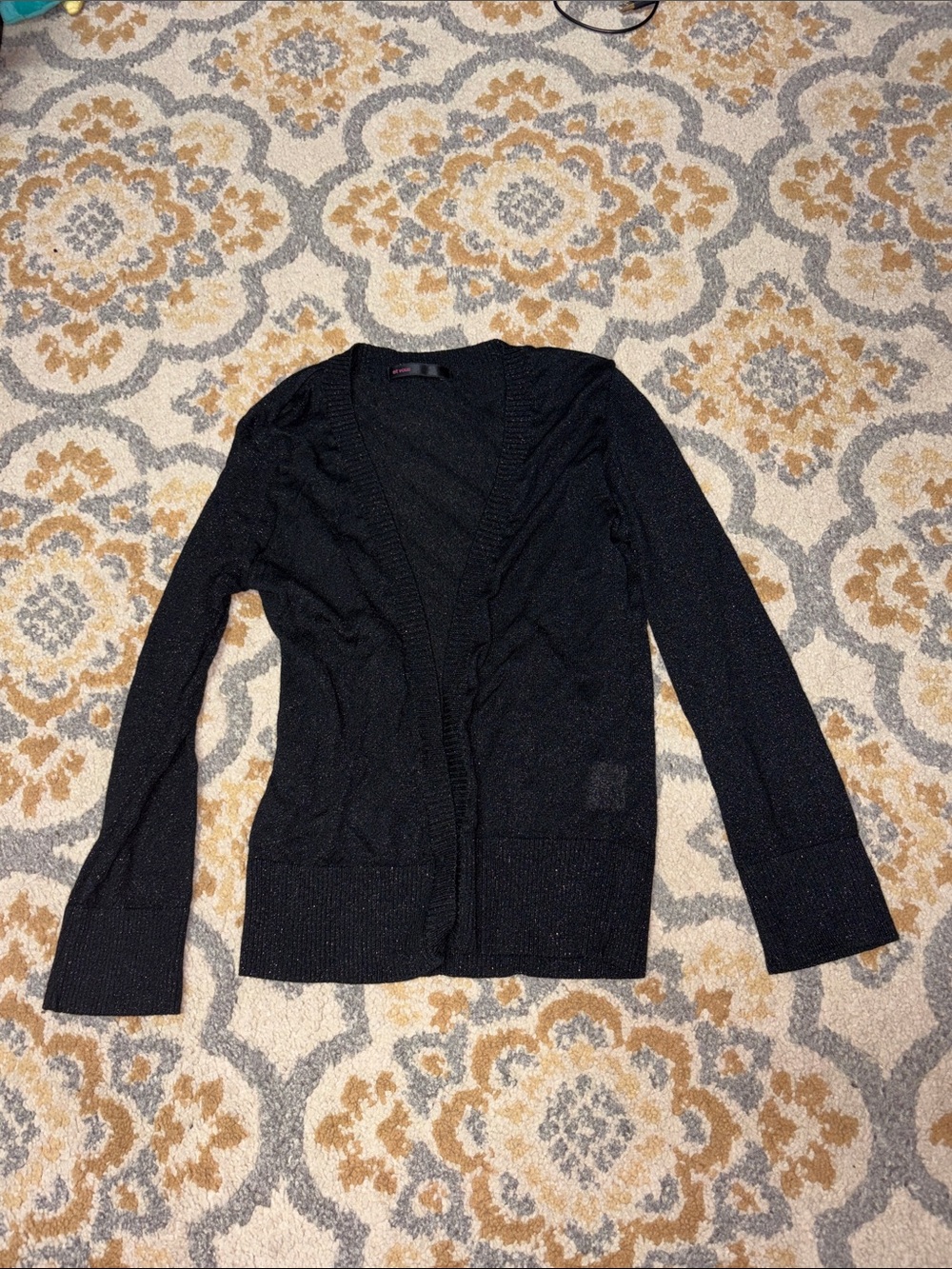 Black shimmery cardigan